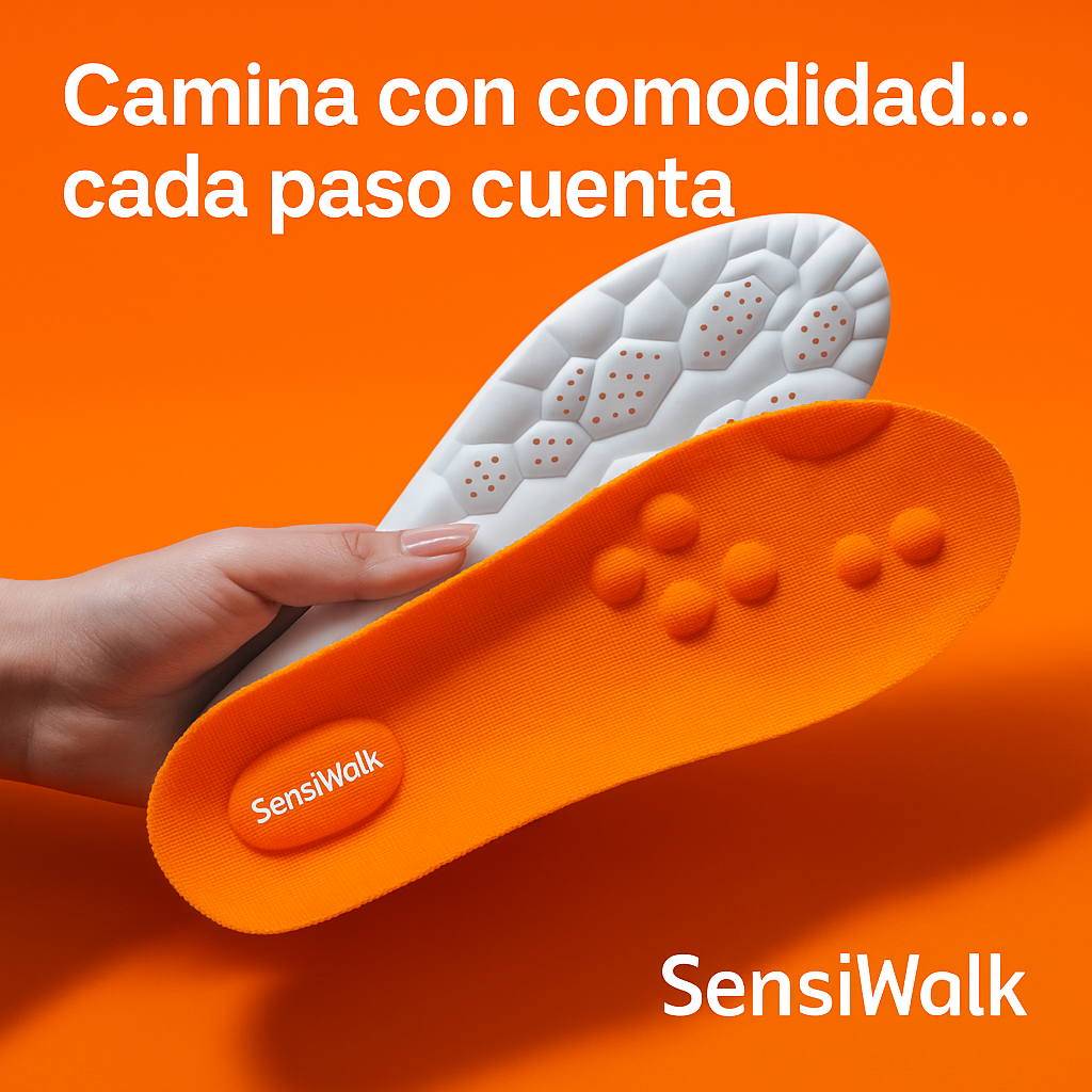 SensiWalk™ – Plantillas de Masaje Terapéutico.