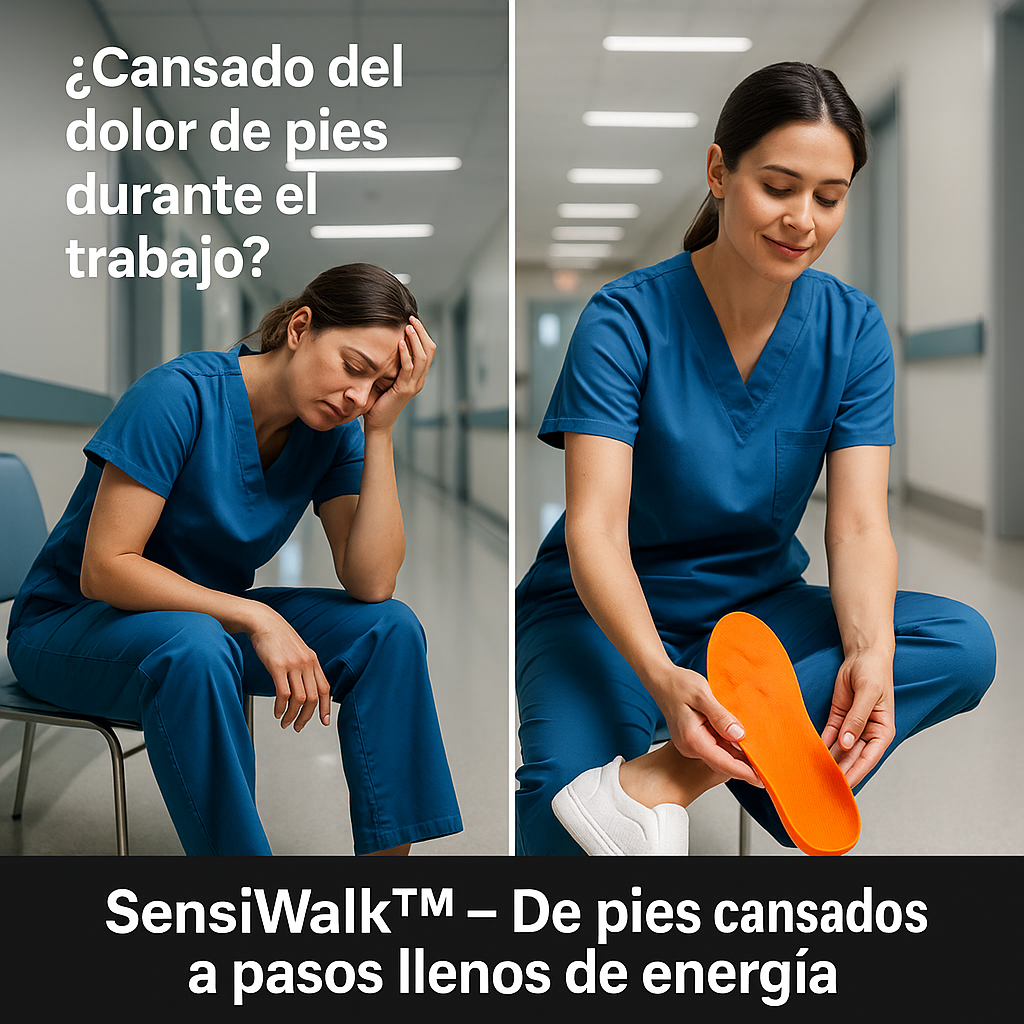 ✨ SensiWalk™ – Tu bienestar empieza desde el primer paso.