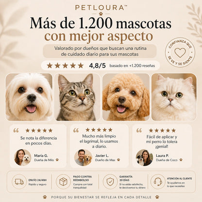 kit Bálsamo + toallitas Petloura™