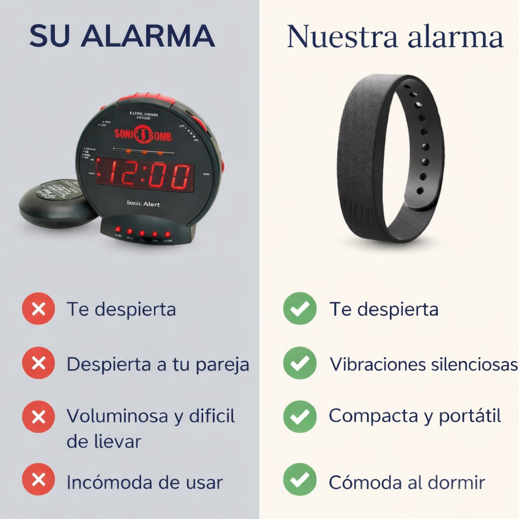 SilentWake™ — Le réveil intelligent qui ne dérange personne